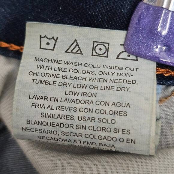 Lee Women's Jeans 10 Medium Blue Bermuda Curvy Fit Mordern Fit 0557 - Picture 12 of 13